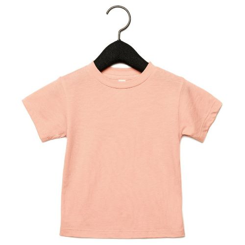 Bella Canvas Toddler Triblend Short Sleeve Tee Peach Triblend